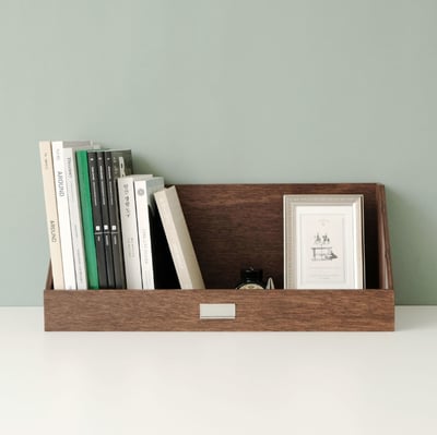 （預購）韓國選物｜木製桌面收納盒（寬版）4