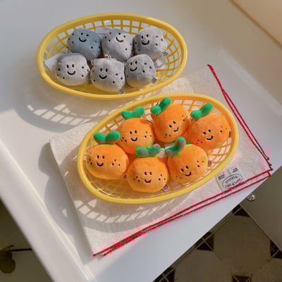 （現貨）韓國文創 MUMUJEJU ｜ 濟州島限定橘子石頭吊飾鑰匙圈1