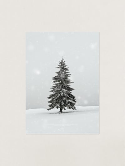 （現貨）韓國 t.d.s | 白色冬日系列 韓國A3海報2