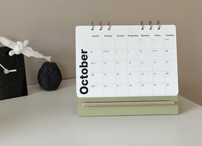 （預購）2026簡約桌曆（14色）3