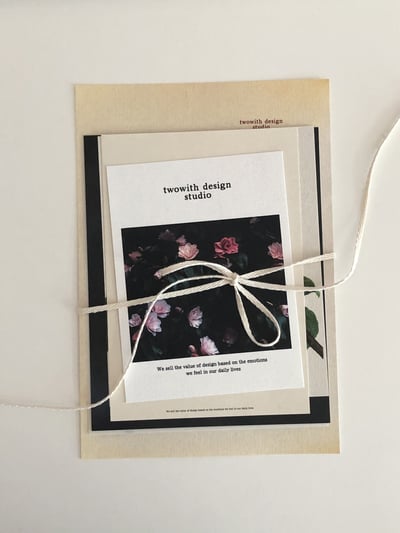 （現貨）韓國 t.d.s ｜vintage復古明信片組（6張）1