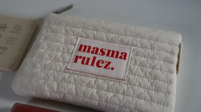 （現貨）韓國 masmarulez｜縫線收納包7