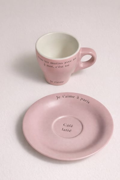 （預購）mamanaube 新品｜粉色拿鐵咖啡杯組 (160ml)6