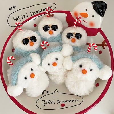 （預購）韓國小雪人掛燈 小夜燈 壁燈3