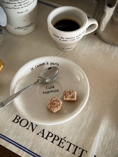 （預購）mamanaube ｜白色濃縮咖啡杯組 (70ml)3