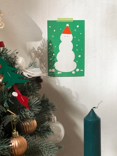 （現貨）韓國 t.d.s ｜Happy Christmas 聖誕明信片4