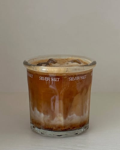 （現貨）韓國選物｜Silver salt 耐熱強化玻璃咖啡杯 310ml1