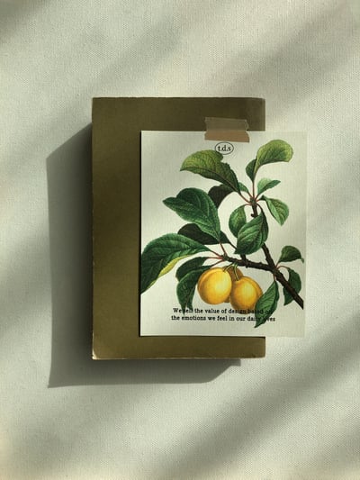 （現貨）韓國 t.d.s ｜vintage復古明信片組（6張）5