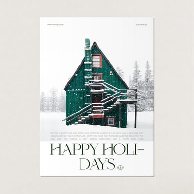 （現貨）韓國 t.d.s | 你的冬日系列 韓國A3海報2