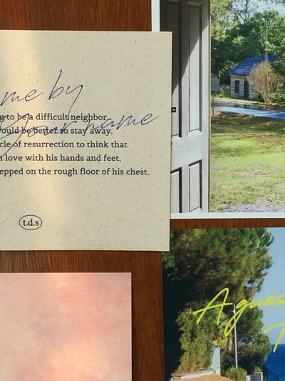 （現貨）韓國 t.d.s ｜call me by your name 明信片組（6張）3