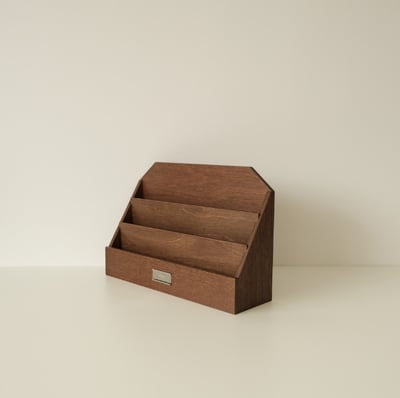 （預購）韓國選物｜木製桌面收納盒6