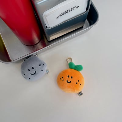 （現貨）韓國文創 MUMUJEJU ｜ 濟州島限定橘子石頭吊飾鑰匙圈5