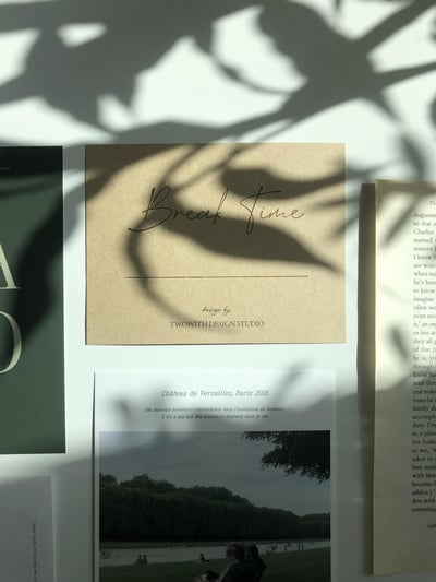 （現貨）韓國 t.d.s ｜break time 明信片組（6張）5