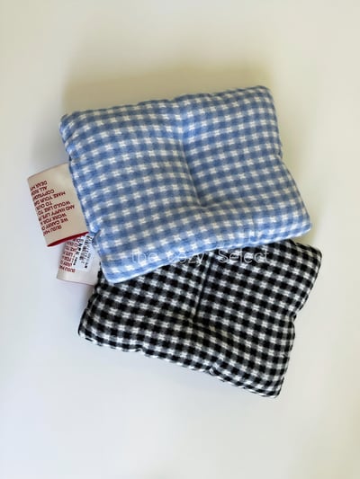 （現貨）韓國 susu studio | 格紋澎澎杯墊4