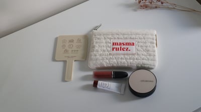 （現貨）韓國 masmarulez｜縫線收納包5