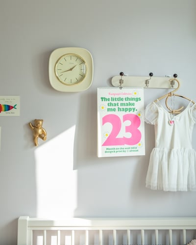 （預購）韓國Liberte｜復古方形時鐘4