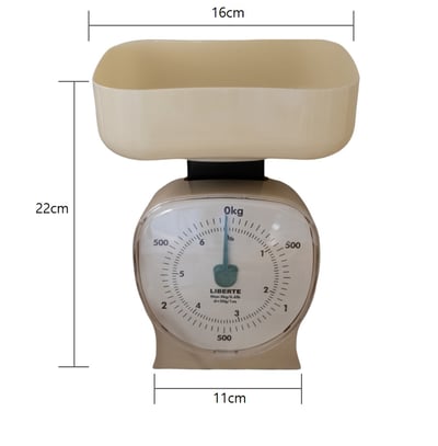 （預購）韓國Liberte｜復古廚房磅秤4