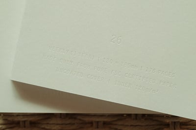 （預購）韓國 Trollspaper｜2026 簡約純白手帳4