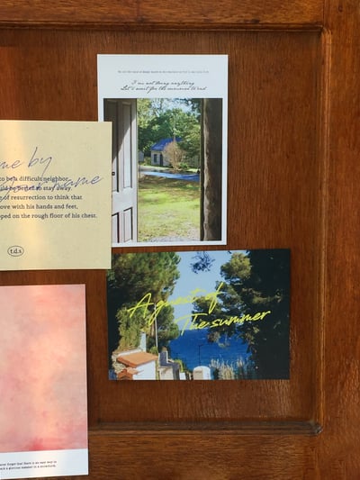 （現貨）韓國 t.d.s ｜call me by your name 明信片組（6張）2