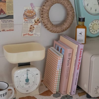 （預購）韓國Liberte｜復古廚房磅秤3