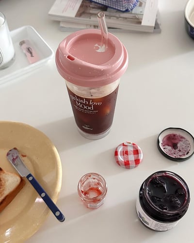 （預購）韓國選品｜ happy hour 粉紅水杯3