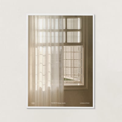 （現貨）韓國 t.d.s | 浪漫窗景系列 韓國A3海報4