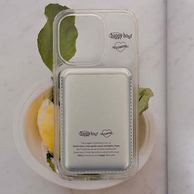 （預購）韓國選品｜ happy hour iPhone Magsafe 磁吸卡夾3