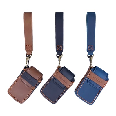 HEMIGA 本田 5代 CR-V 鑰匙包 真皮 HR-V 鑰匙皮套 Fit 鑰匙包 皮套2