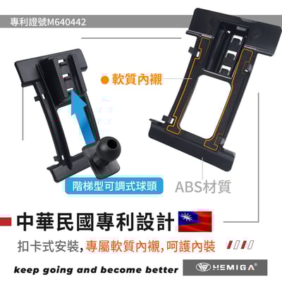 HEMIGA Accord手機架 7代 雅哥手機架 2004-2007年專用 純扣卡 honda 雅歌 手機架4