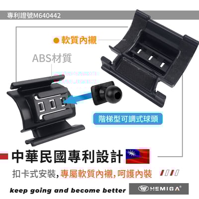 HEMIGA X5 X6 X7 手機架 2024-25 純卡扣 BMW G05 G06 G07 手機架4