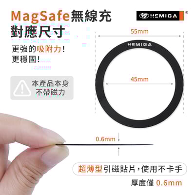 MagSafe 相容貼片 手機貼片 引磁貼片 環形貼片 磁吸手機架貼片3