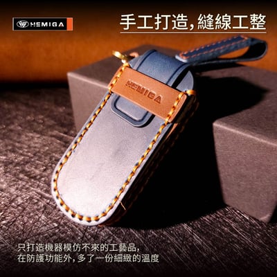HEMIGA  mazda 鑰匙包 鑰匙皮套 鑰匙套 真皮 純手工 cx-5 馬3 cx-30 cx-3 汽車鑰匙套6