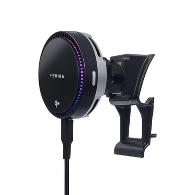 HEMIGA Evoque手機架 贈金屬球頭 純扣卡 Range Rover Evoque 手機架 2019-2026年2