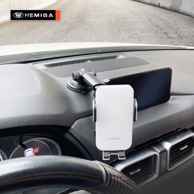 HEMIGA 車用手機架 汽車手機架 光動能 電動手機架 H609 通用型3