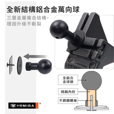 HEMIGA altis 11 代 手機架 台灣專利設計 2014-2016年 升級金屬球頭 11代 altis 手機架9