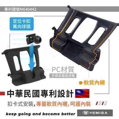 HEMIGA 寶馬 BMW 手機架 X1 2016-22 專用手機架 適用 X1 F48 X2 F39 車用手機架4