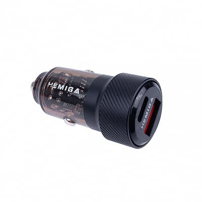 HEMIGA 63W 迷你PD+QC 2孔急速車充 汽車快速充電器 CP63A  車充 63w 車充 type c 車用充電器 雙孔 車充快充