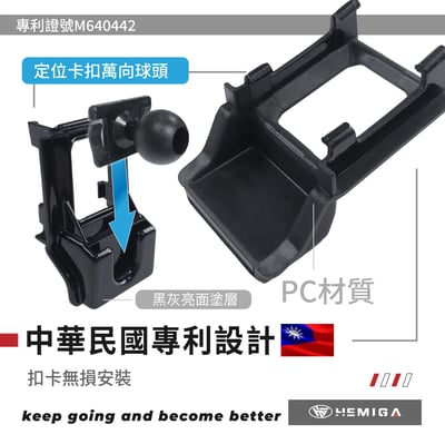 HEMIGA TOYOTA Altis 12代 2019-25 專用手機架 auris Corolla Cross CC 手機架 豐田4