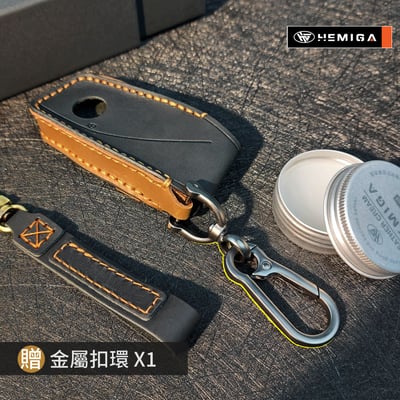 HEMIGA 2023 BMW 皮套 鑰匙包 真皮 ix 皮套 鑰匙皮套6