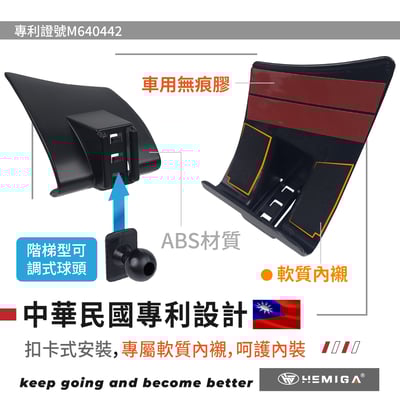 HEMIGA Panamera 手機架 2024-2025 帕拉梅拉 手機架 保時捷4