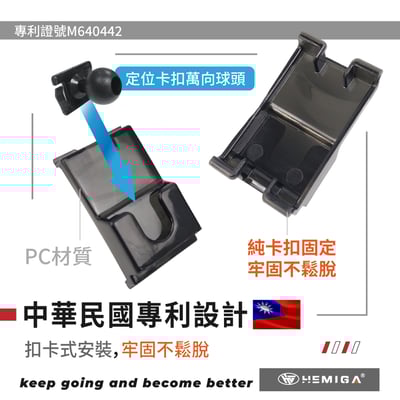 HEMIGA Yaris 手機架 Vios 手機架 純卡扣 不擋螢幕2018-25 A款4