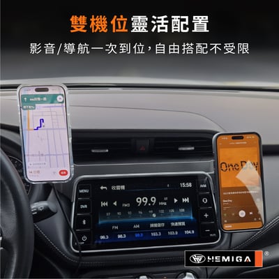 KICKS 手機架 2018-2026年 純扣卡台灣研發 日產 P15 車用手機架 金屬球頭 汽車手機架6