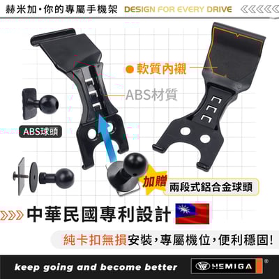 HEMIGA E200 E300 手機架 純扣卡 w213 2016-2023年 贈金屬球頭 CLS GT 手機架4