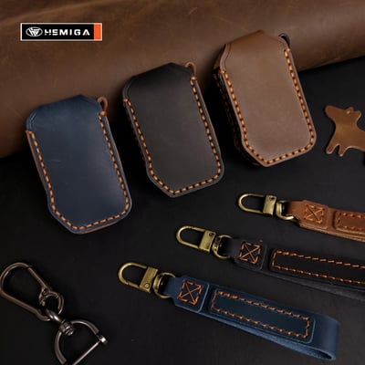 HEMIGA kia Sportage 鑰匙套 真皮手工 NQ5 鑰匙套 起亞 鑰匙皮套8