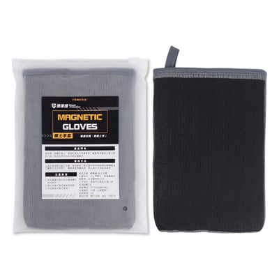 HEMIGA 磁土手套 奈米雙效 磁土布 黏土布 除鐵粉 磁土 樹膠 飛漆 工業落塵1