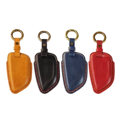 HEMIGA BMW鑰匙套 x1 x2 x3 x4 x5 x6 f30 g30 g20 g01 g05 真皮 鑰匙皮套2