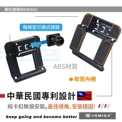 HEMIGA Camry手機架 2021~2023年 純扣卡 camry 手機架 8.5代 豐田 Toyota 手機架4