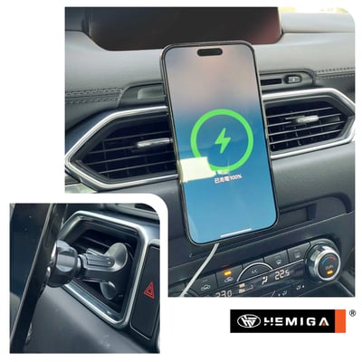 HEMIGA Magsafe車架 Magsafe磁吸車架 H703 相容 magsafe 支架 磁吸支架 車用 手機架 通用型12