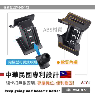HEMIGA Territory手機架 2025-2026年 TT手機架 純扣卡 領土 Ford 福特 專用型 手機架4
