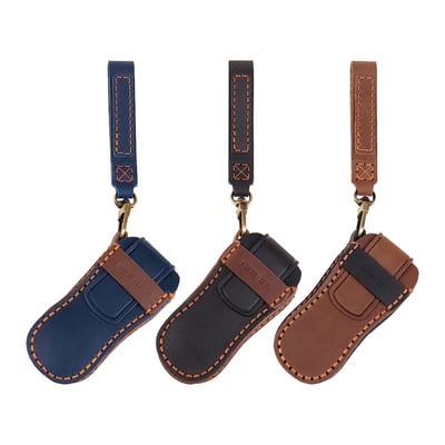 HEMIGA  Porsche鑰匙套macan cayenne Panamera鑰匙包 保時捷 真皮 鑰匙皮套2